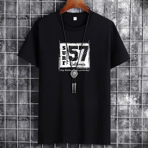 2021 Mens T-shirt Cotton Short Sleeve Tide Man Fashion Big Size Bottoming Mens T-shirt Tops Couple Lovers Summer White Tee