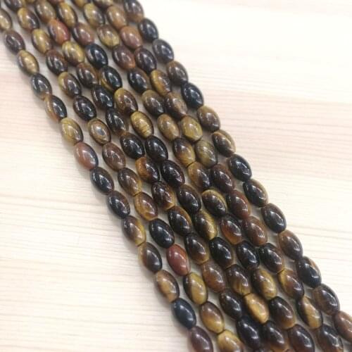 Natural tiger eye Stone Beads 6x9mm teardrop Beads for Jewelry Making Beadwork DIY Bracelet Wholesale 40pcslot