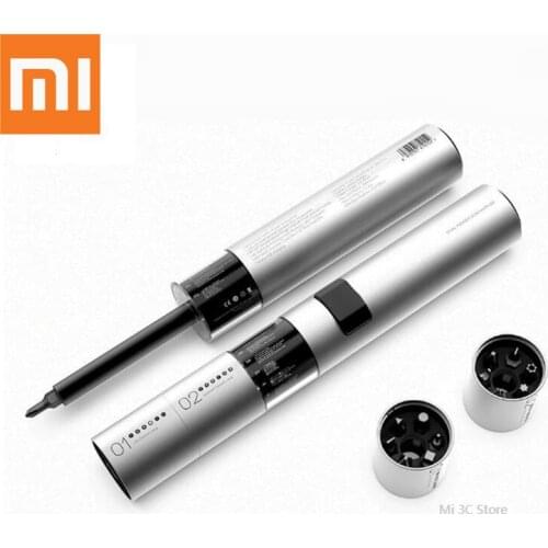 Orignal Xiaomi Youpin SD 36 Bits 3LED Exquisite Lithium Battery Home Screwdriver Magnetic Suction One Button Design More Torque