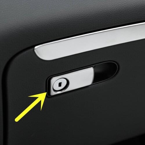 Interior Glove Box Button Cover Trim For Mercedes Benz C Class W205 S205 2014-2020 Car accesories interior Car decoration