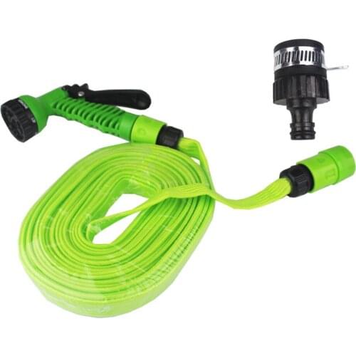 Water Sprayer Pipe Watering Car Washing Garden Hoses Pipe Kit with Sprinkler Connector Plastic Sprinkle Tools
