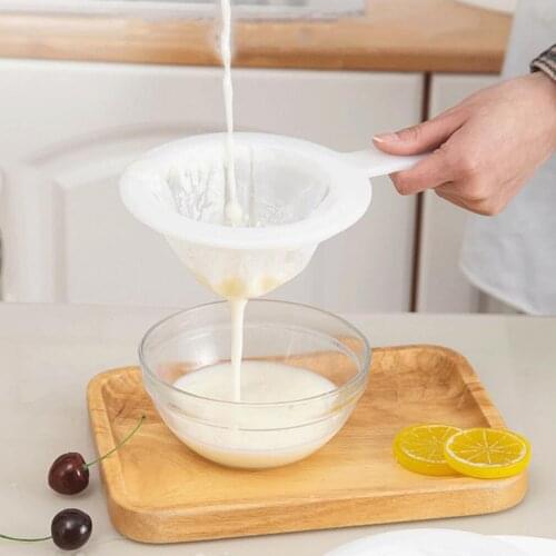 High Density Handheld Juice Mesh Sieve Colander Easy to Filter no Impurities Left Home Lightweight Soymilk Filter