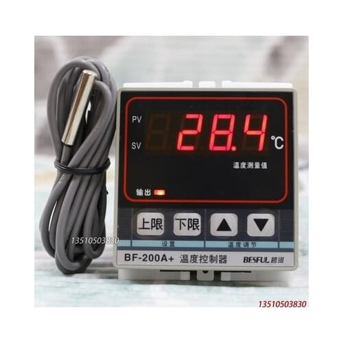 Hot water solar electric furnace heat pump thermostat temperature controller backwater heating BF-200A