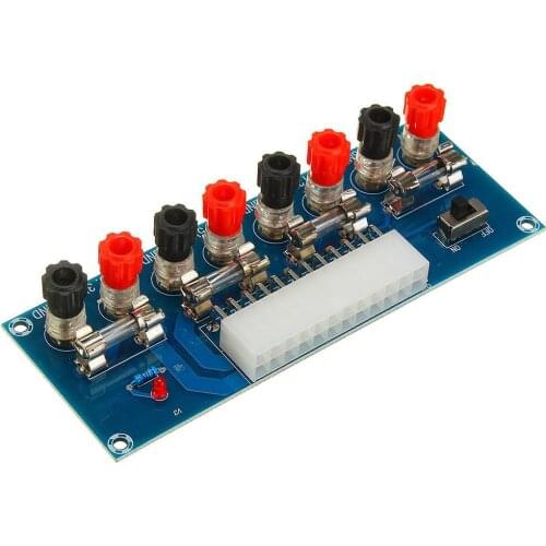 1PCS XH-M229 Desktop Chassis Power Patch Panel Modules Power Supply Output Terminal Lead-plate Adapter Board