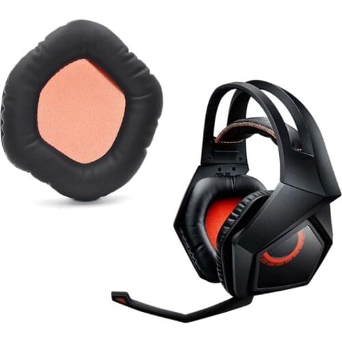 2PCS Leather Earpads Ear Cushions Cover for ASUS STRIX 7.1/2.0/PRO/DSP Headphone