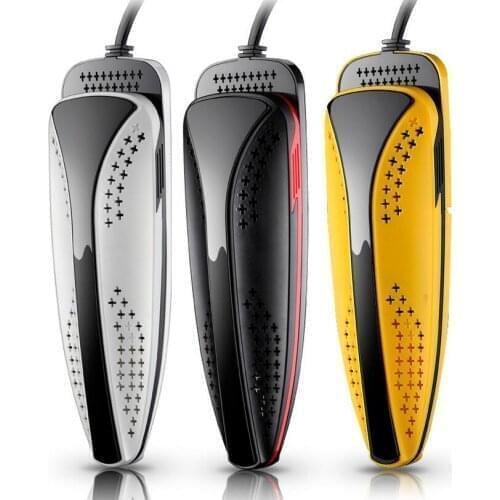 Free Sihpping 220V 15W Plug 5A Good Quality Shoe Dryer Foot Protector Boot Odor Deodorant Device Shoes Drier Heater 3 Colors
