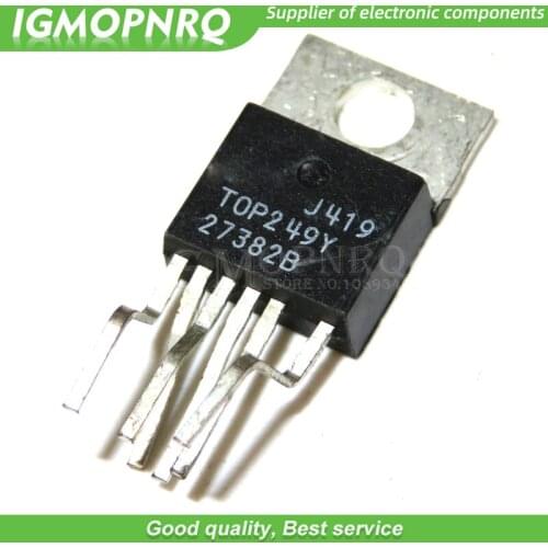 Free shipping 5pcs/lot TOP249YN TOP249 TO-220 laptop chip new original