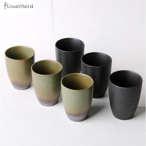 Large Japanese Ceramic Tea Cup Coarse Pottery Teacups Teaware Kung Fu Tea Set Cup Household Water Cup Master Cup Single Cup