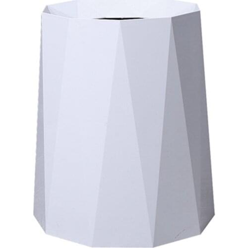 Household Trash Can Simple Trash Can Without Cover Multifunctional Home Office Living Room