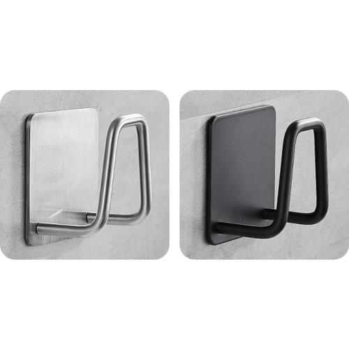 Sink Caddy Sponge Holder, Adhesive Sponge Holder for Kitchen Sink Multifunctional Sticky Siding Towel Hooks, 1Pcs Kitchen Sink