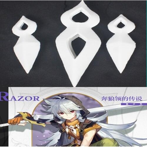 Genshin Impact Razor Cosplay Necklace Jewelry Pendant Necklace Halloween Carnival Cosplay Costume Accessories Props