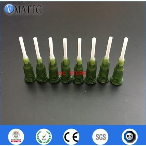 High Quality 100Pcs 1/2 Inch (0.5'') 14G Polypropylene Flexible Dispensing Needle Plastic Tip