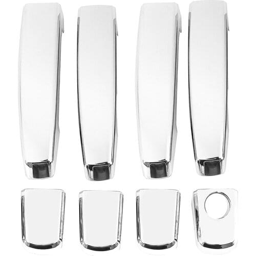 Car Chrome Door Handle Cover Trim for Opel Insignia Mokka Astra H G J 2008-2016 Corsa D Car Styling