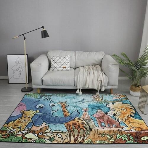 Living Room Carpet Bedroom Full of Cute Cartoon Gold Diamond Velvet Net Red Girl Home Bedside Blanket Room Mat