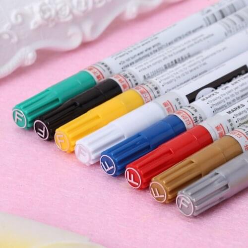 Brand New and High Quality Universal 0.7mm Extra Fine Point Permanent Paint Metallic Marker Pen DIY Art