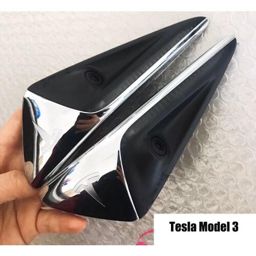 1Pair For 2017-2020 Tesla Model 3 Left Right Side LH RH Fender Marker Camera OEM 1125106-77-E 1125107-77-E