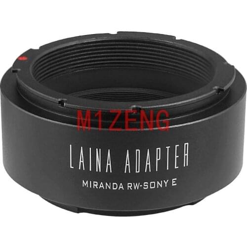 MIR-NEX adapter ring for MIRANDA RW lens to sony e mount nex5/6/7 A7 A7r a9 A7s a7r2 a7r3 a7r4 a6300 a6500 camera