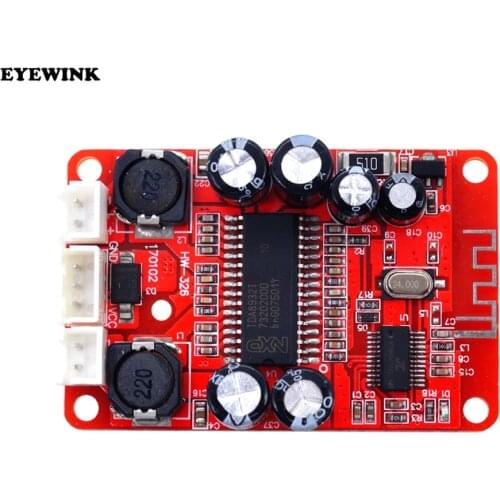 Bluetooth digital power amplifier board 2 x15w bluetooth speaker with amplifier suction a top plate Bluetooth V2.0 10~24VDC