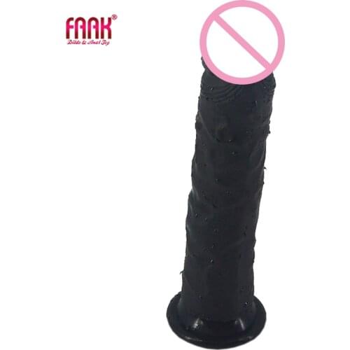 FAAK silicone realistic dildo suction fake penis sex toys for women masturbate lesbian flirt long dick flexible sex products