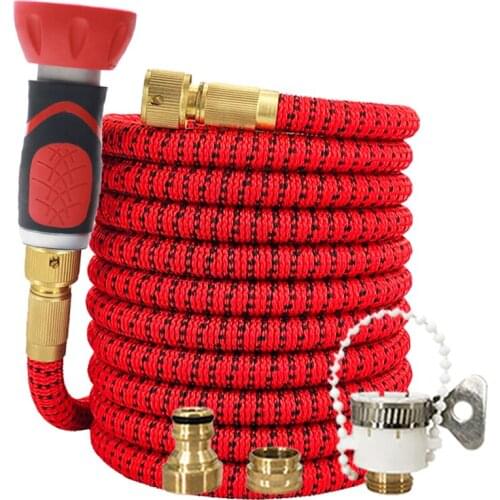 Garden Watering Sprinkler Set Extensible Watering Hose 1/2 And US Standard High Pressure Cleaning Garden Hoses Lawn Watering New