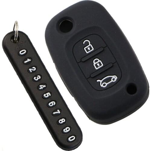 Silicone Car Phone Number Keychain Key Cover Case Fit for LADA Vesta Granta XRay Kalina Priora Sedan Sport