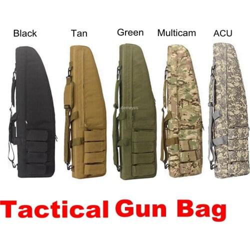 Tactical Gun Bag Airsoft Paintball Hunting Shotgun Rifle Bag with Shoulder Strap Army Combat Gun Bags ( 71cm, 95cm, 115cm )