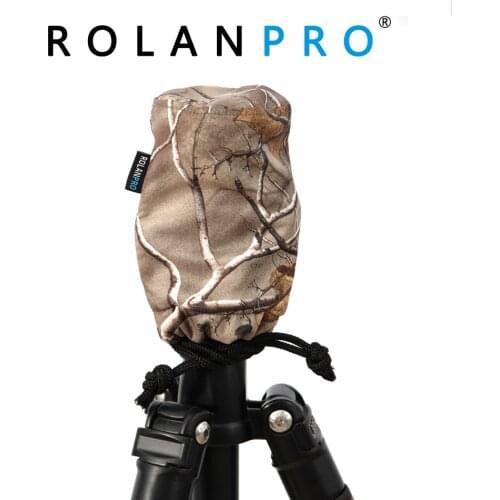 ROLANPRO Tripod Head Ball Head Protective Bag For Tripod Monopod DSLR Camera