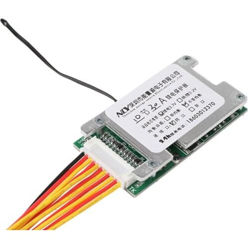 10S 36V 30A Battery Protection Board Li-ion Cell 18650 Battery Protection BMS PCB Board N0HB