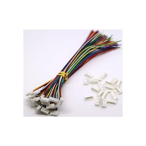 20 SETS 1.25MM Pitch connector 6-Pin Connector with Wires Cables