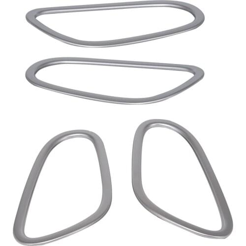 4pcs ABS Chrome Interior Inner Door Handle Surround Cover Trim Car Fit for Nissan Qashqai J11 2014 2015 2016 2017 2018 2019 2020