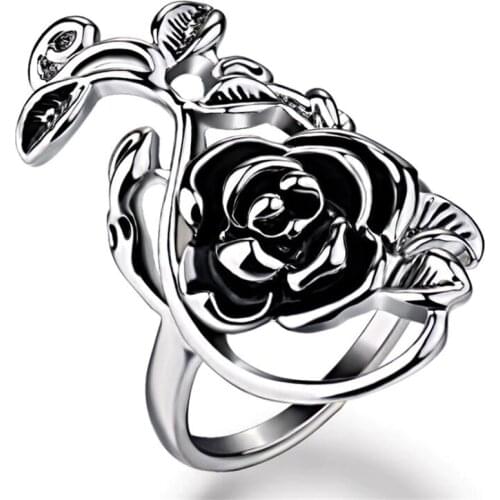 Caxybb Women's Silver Rings