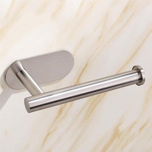 Toilet Roll Paper Holder Towel Stainless Steel Storage Rack Hanging Shelf for Kitchen Bathroom Paper Holders Tissue Accessories