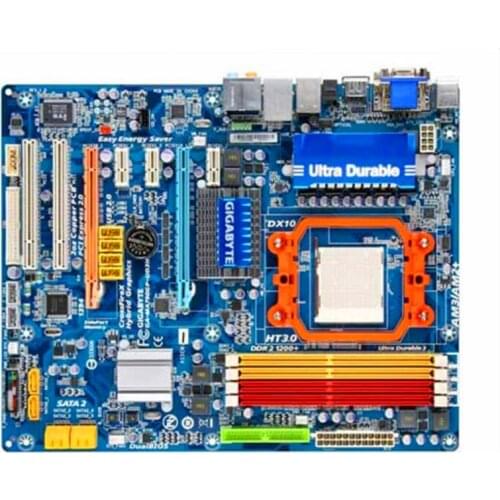 For Gigabyte GA-MA790GP-UD3H Original Used Desktop Motherboard MA790GP-UD3H 790GP Socket AM2 DDR2 SATA2 USB2.0