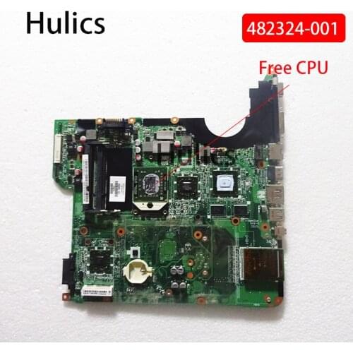 Hulics Original DV5Z-1100 mainboard for HP Pavilion dv5-1000 DV5Z-1000 dv5-1110ea dv5-1124el Notebook 482324-001 motherboard