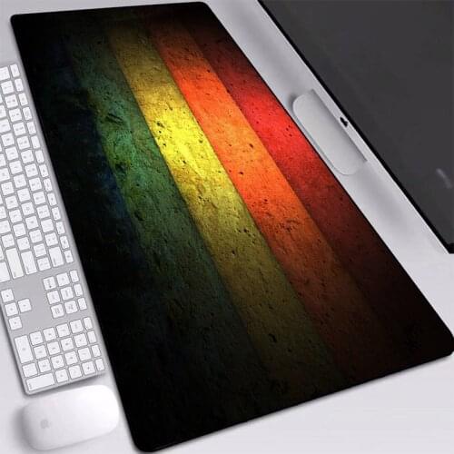 Mouse Pad XXL Big Natural Rubber Gamer Gaming Mouse Pad Simple Stripes Desk Mat Game Accessories PC Keyboard Pad Mouse for Gamer