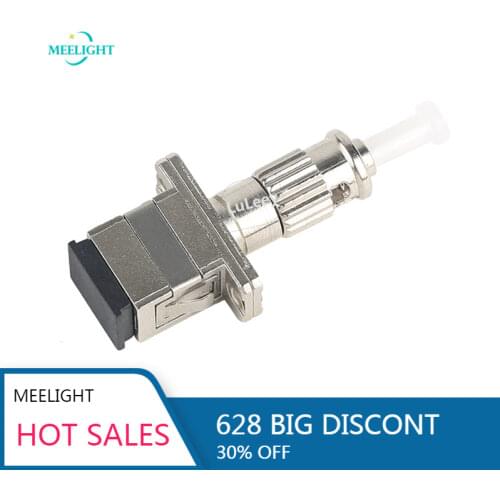 Multimode 50/125MM Fiber Adapter , Flange Coupler SC-FC Adapterfiber Laser Optical Tools SC Female -FC Male