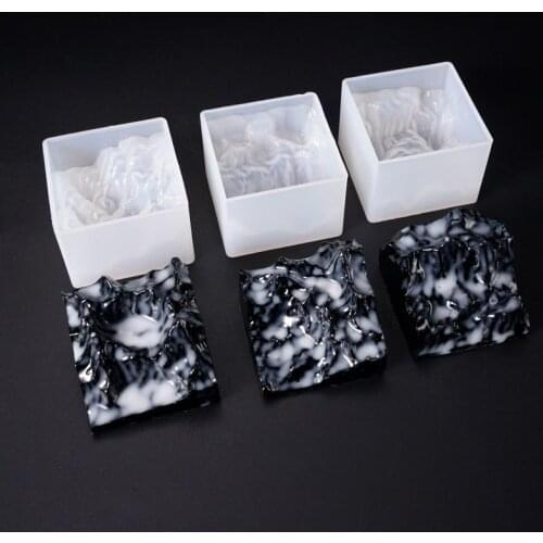 Multi Styles Mountain Peak Shapes Silicone Molds DIY Crystal Epoxy Mold Practical Handcraft Ornaments Soap Jewelry Making Tool