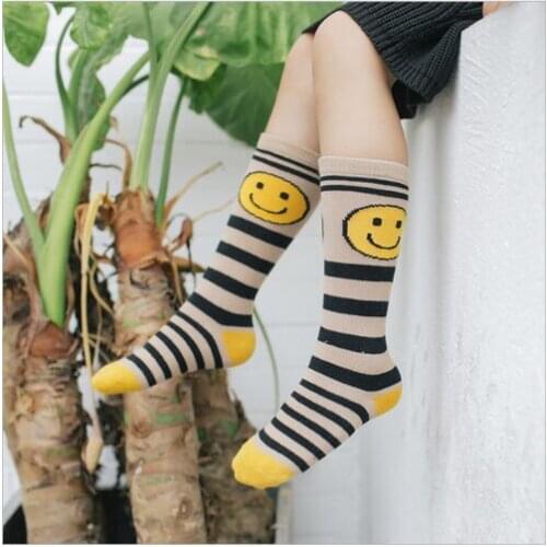 Toddler Socks New Totoro Fox Cat Owl Cartoon Design Baby Socks Girls Boys Fall Winter Spring Leg Warmers Knee Pad High Sock