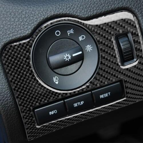 It Is Suitable For 09-13The Carbon Fiber Ford Mustang Headlamp