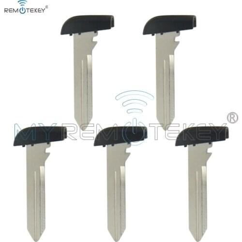 Remtekey 5pcs small insert emergency uncut key blade For Chrysler 200 300 C Dodge Challenger Durango RAM Jeep Grand Cherokee