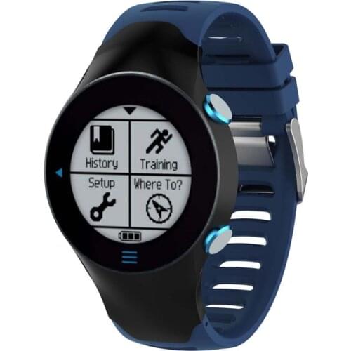 Silicone Replacement Wrist Strap Watch Band for garmin forerunner 610 Watch with Tools