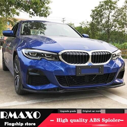 For G20 G28 Body kit spoiler 2019-2020 For BMW M3 320i 320li T ABS Rear lip rear spoiler front Bumper Diffuser Bumpers Protector