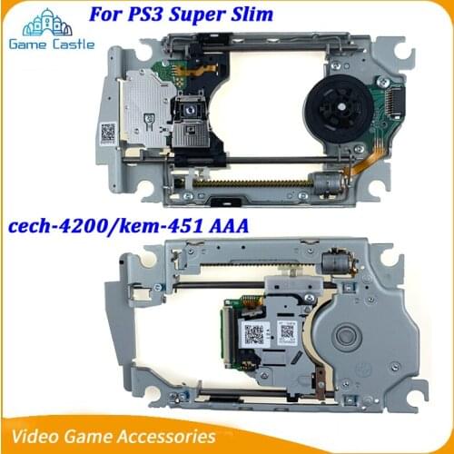 2PCS/Lot Replacement original laser lens single eye KEM-451AAA kem 451aaa with mechanism deck for ps3 super slim console 4200