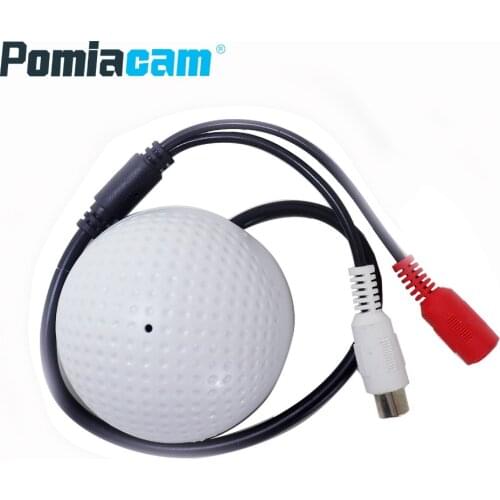 AU-10 10pcs/lot Hot Selling CCTV Microphone audio Pickup Device High Sensitivity audio Monitoring camera device