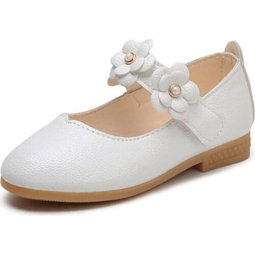 CMSOLO Toddlers Girls Casual Shoes Princess Kids Girl Shoe Fashion New Classic Baby Flat Heels Breathable Soft Leather Shoes