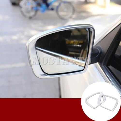For Maserati Levante ABS Side Rearview Mirror Cover Trim Cover 2pcs 2016-2020 2pcs Car Accessories Interior Car Decor