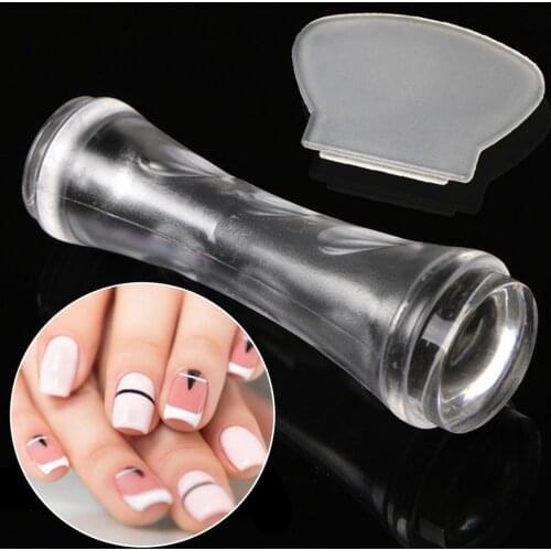Double-Headed Cuticle Remover Dead Skin Seal Set Surgical Grad Good Silicone Nail Art Elasticity Manicure Tools Set