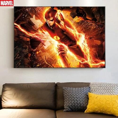 De Flash En De Groene Pijl Superhero Tv Series Poster En Prints Comics Foto Op Canvas Wall Art Schilderen Voor Woonkamer