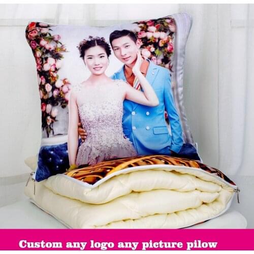 KAFNIK,Custom 40cm(120 * 150 CM) Square pillow Cushion Mini Sofa Decoraion Pillow Blanket Dual Purpose Quilt ,Freeshipping