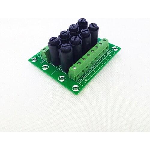 Fuse Module,8 Channel Fuse Power Distribution Module Board